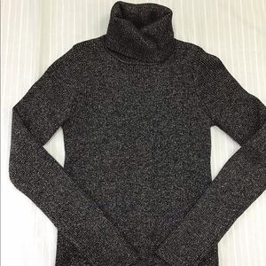 ‼️ROBERT RODRIGUEZ BLACK METALLIC TURTLENECK‼️